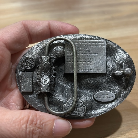 Vintage Eagle Belt Buckle by Siskiyou